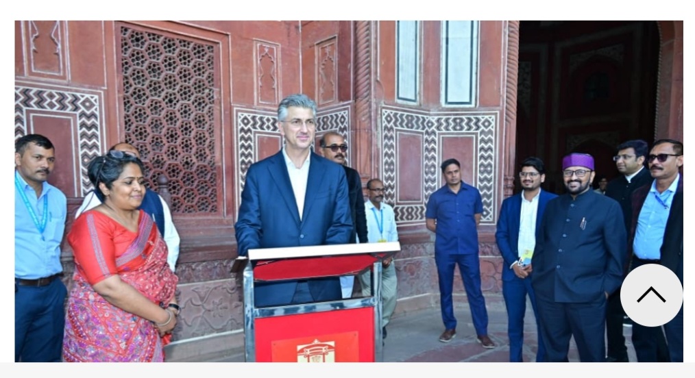 ताजमहल की सुंदरता देख मंत्रमुग्ध हुए क्रोएशिया के प्रधानमंत्री, बोले- ‘अद्भुत है भारत की यह विरासत’