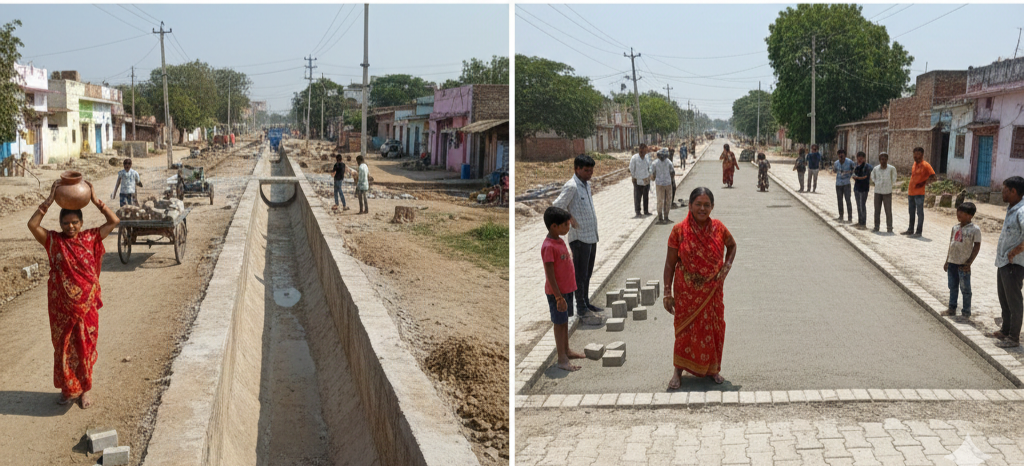 आगरा के ‘नए शहर’ की बदलेगी तस्वीर: 36 करोड़ के बजट से संवरेंगे 100 वार्डों के ग्रामीण इलाके