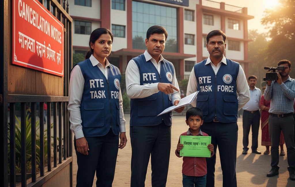 आरटीई प्रवेश में मनमानी करने वाले स्कूलों पर गिरेगी गाज: आगरा बीएसए का सख्त आदेश, जा सकती है मान्यता