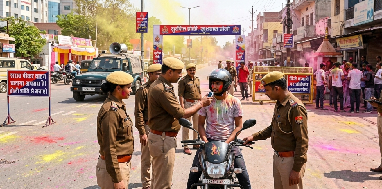 होली पर हुड़दंगियों की खैर नहीं: शराब पीकर उपद्रव और तेज डीजे पर पुलिस की टेढ़ी नजर, भ्रामक पोस्ट करने वाले जाएंगे जेल