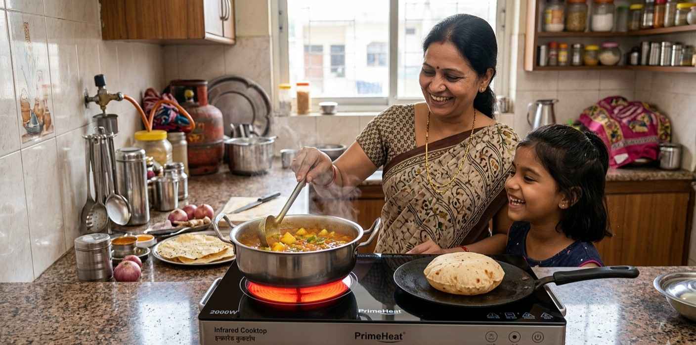 LPG सिलेंडर की किल्लत के बीच इंडक्शन भी हुआ ‘आउट ऑफ स्टॉक’? अब घर लाएं इन्फ्रारेड चूल्हा, जानें इसके फायदे