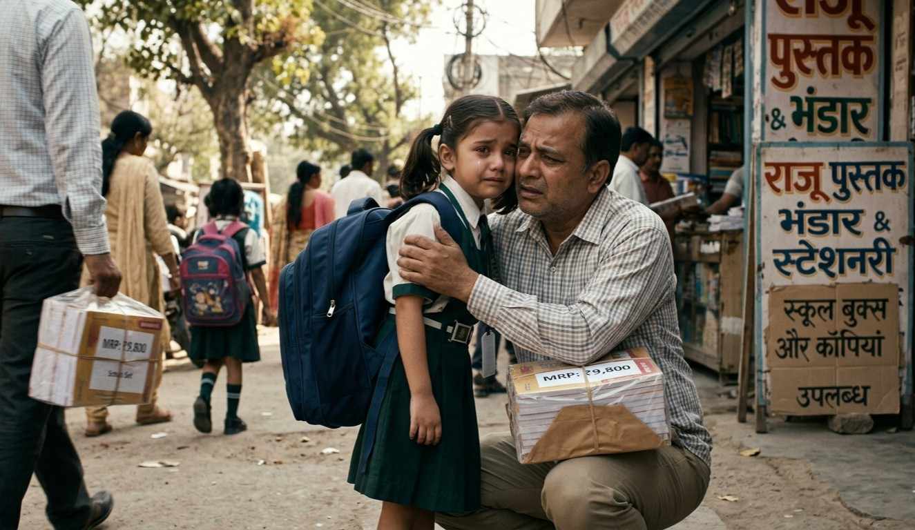 शिक्षा की ‘महंगी’ भेंट: बच्चों के बस्ते का बोझ या अभिभावकों की कमर तोड़ती महंगाई?