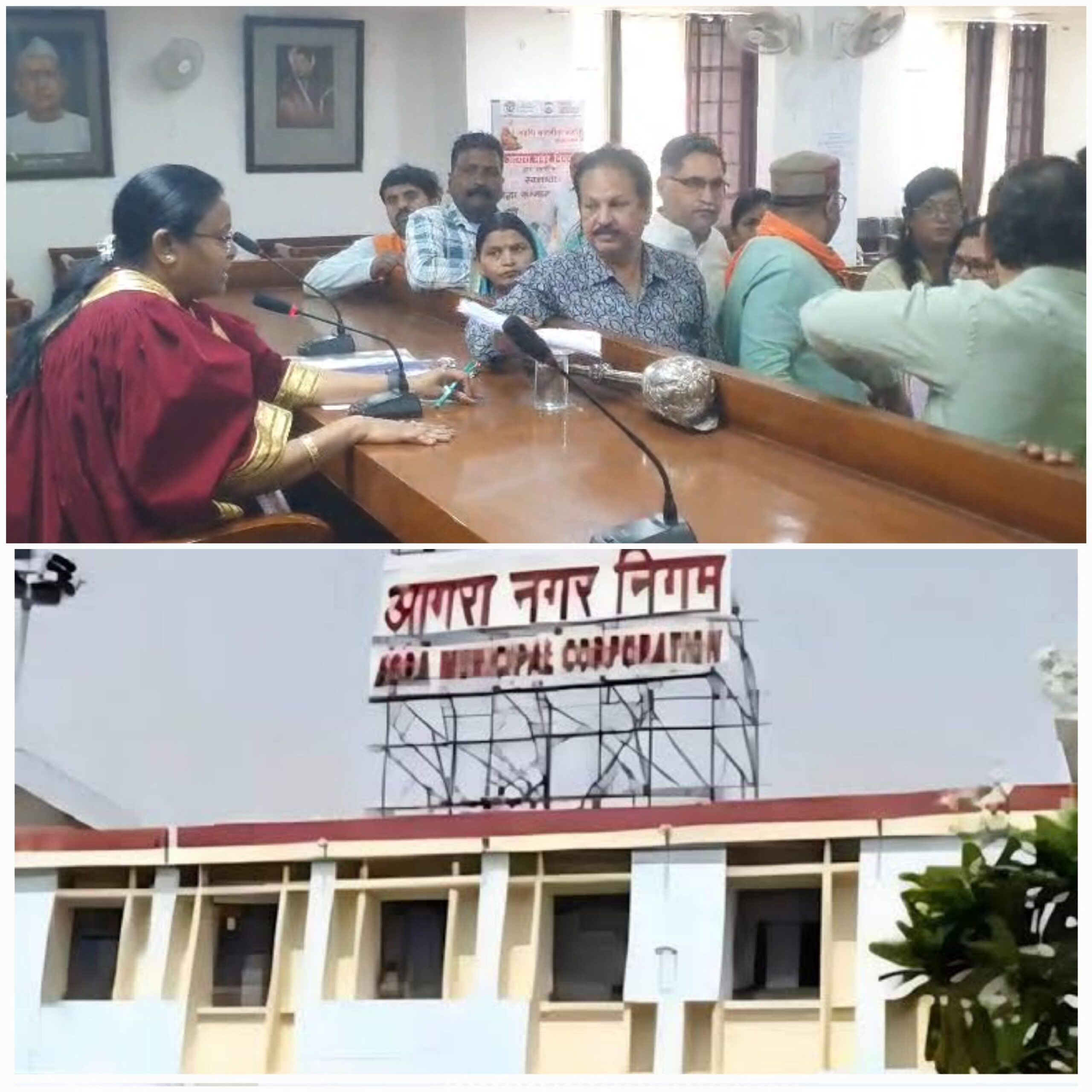 आगरा नगर निगम में ‘महाभारत’: मेयर ने नगर आयुक्त के खिलाफ खोला मोर्चा, बोलीं- ‘सरकार विरोधी हैं अधिकारी’