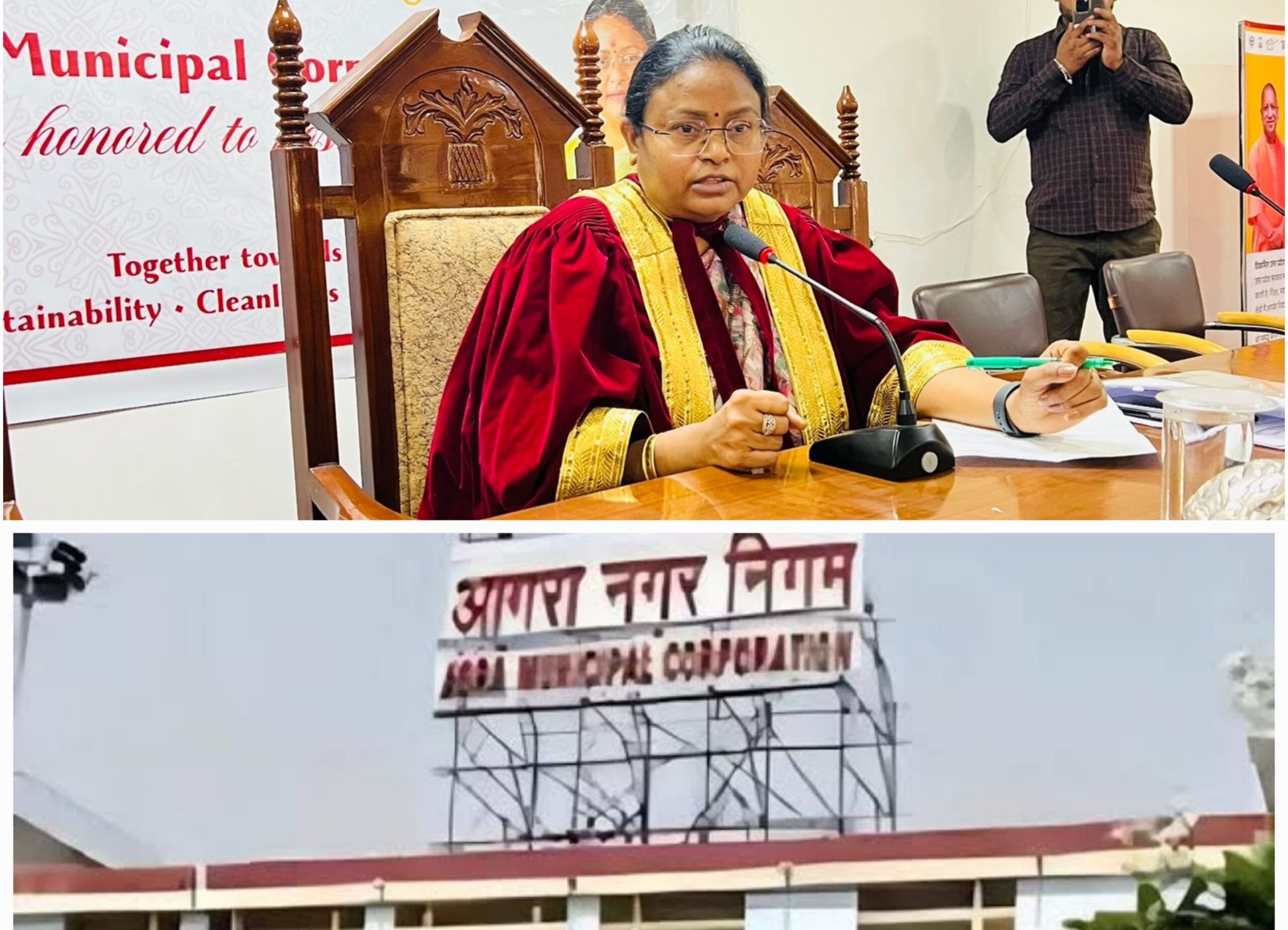 आगरा नगर निगम में आर-पार: मेयर का पलटवार, कहा- ‘वो संदिग्ध नहीं, जनता के सेवक थे’, थाने से तहरीर वापस