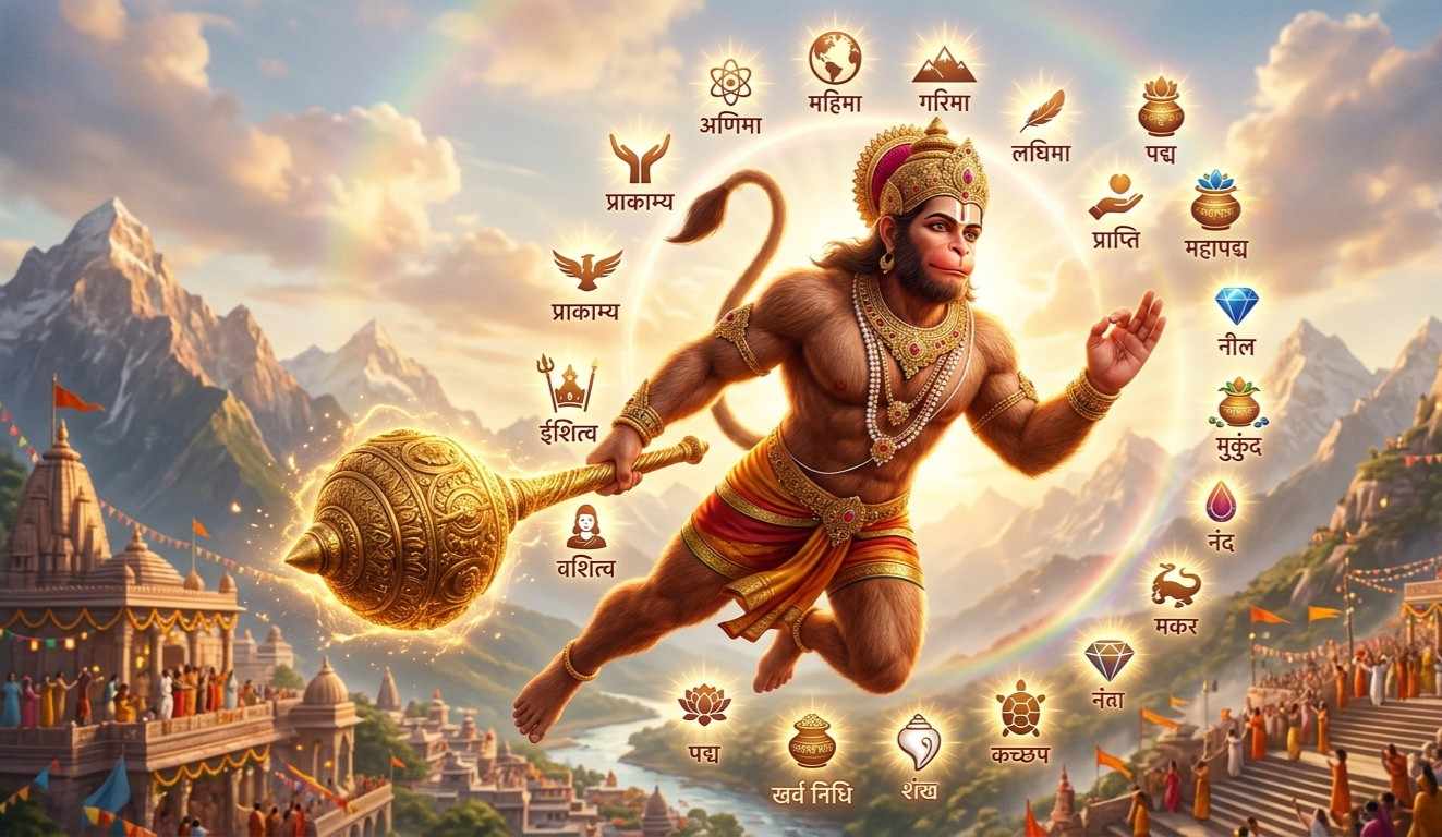 Hanuman Jayanti 2026: अष्ट सिद्धि नव निधि के दाता हैं वीर हनुमान, जानें क्या हैं वो 8 दिव्य शक्तियां जो उन्हें बनाती हैं अजेय?