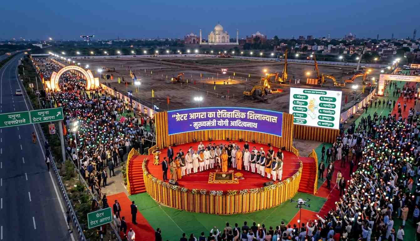 ग्रेटर आगरा: सपनों के आशियाने की ओर बड़ा कदम, सीएम योगी करेंगे 10 नई टाउनशिप का शिलान्यास