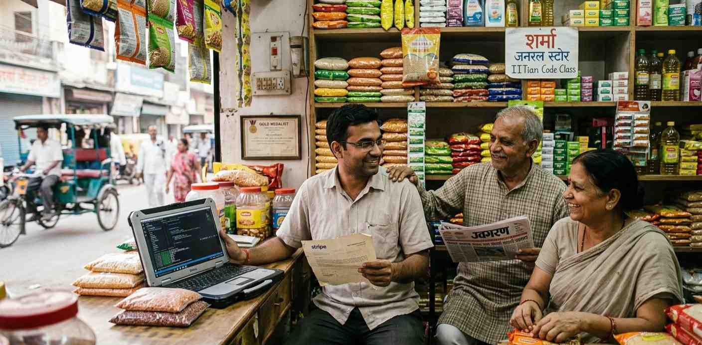 करोड़ों का पैकेज और अमेरिका का सपना ठुकरा कर किराने की दुकान चलाने लगा यह IITian; वजह जानकर आपकी आँखें भर आएंगी