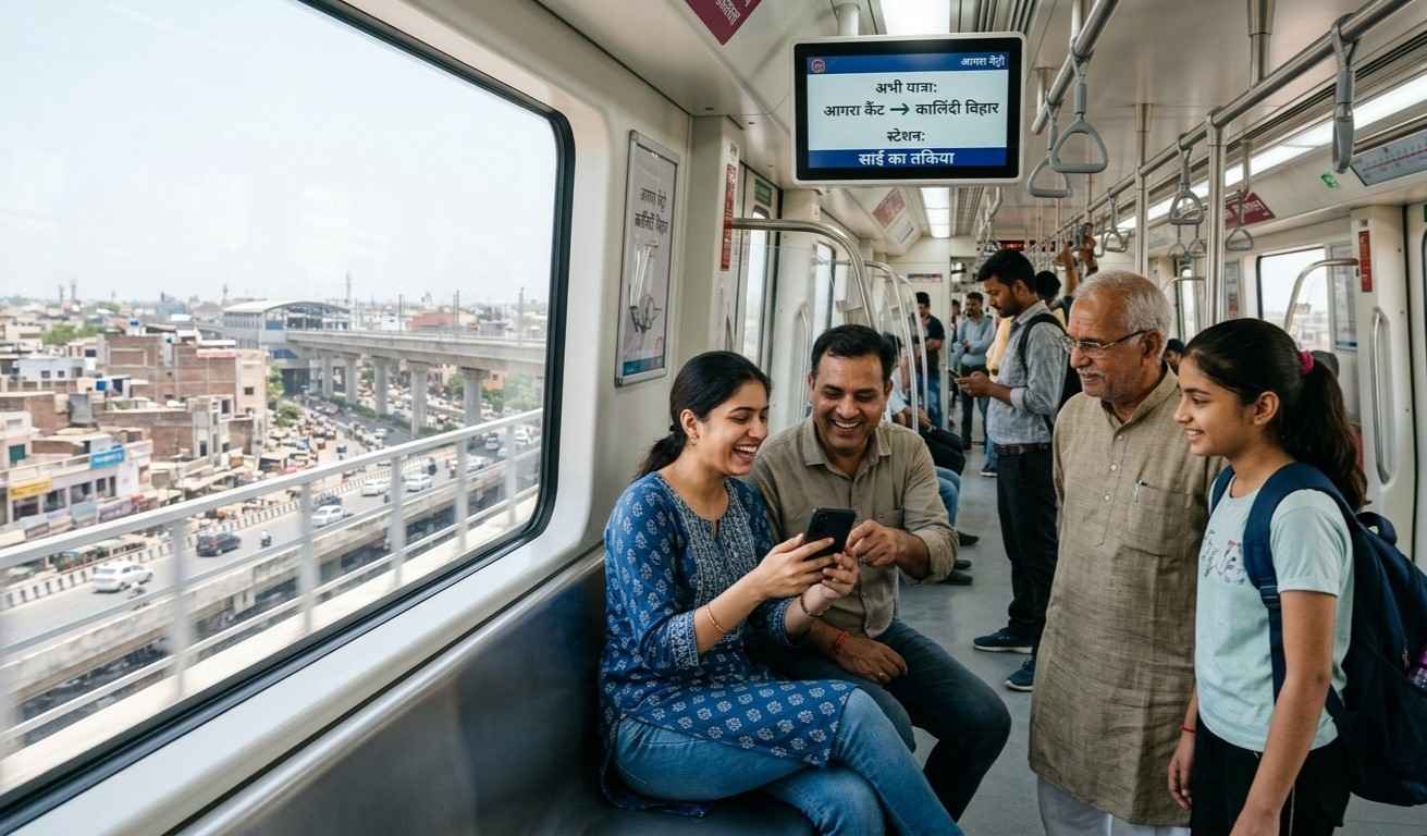 आगरा मेट्रो के दूसरे कॉरिडोर को योगी कैबिनेट की बड़ी सौगात; आगरा कैंट-कालिंदी विहार सेक्शन के लिए मुफ्त मिलेगी जमीन, रफ्तार पकड़ेगा निर्माण कार्य