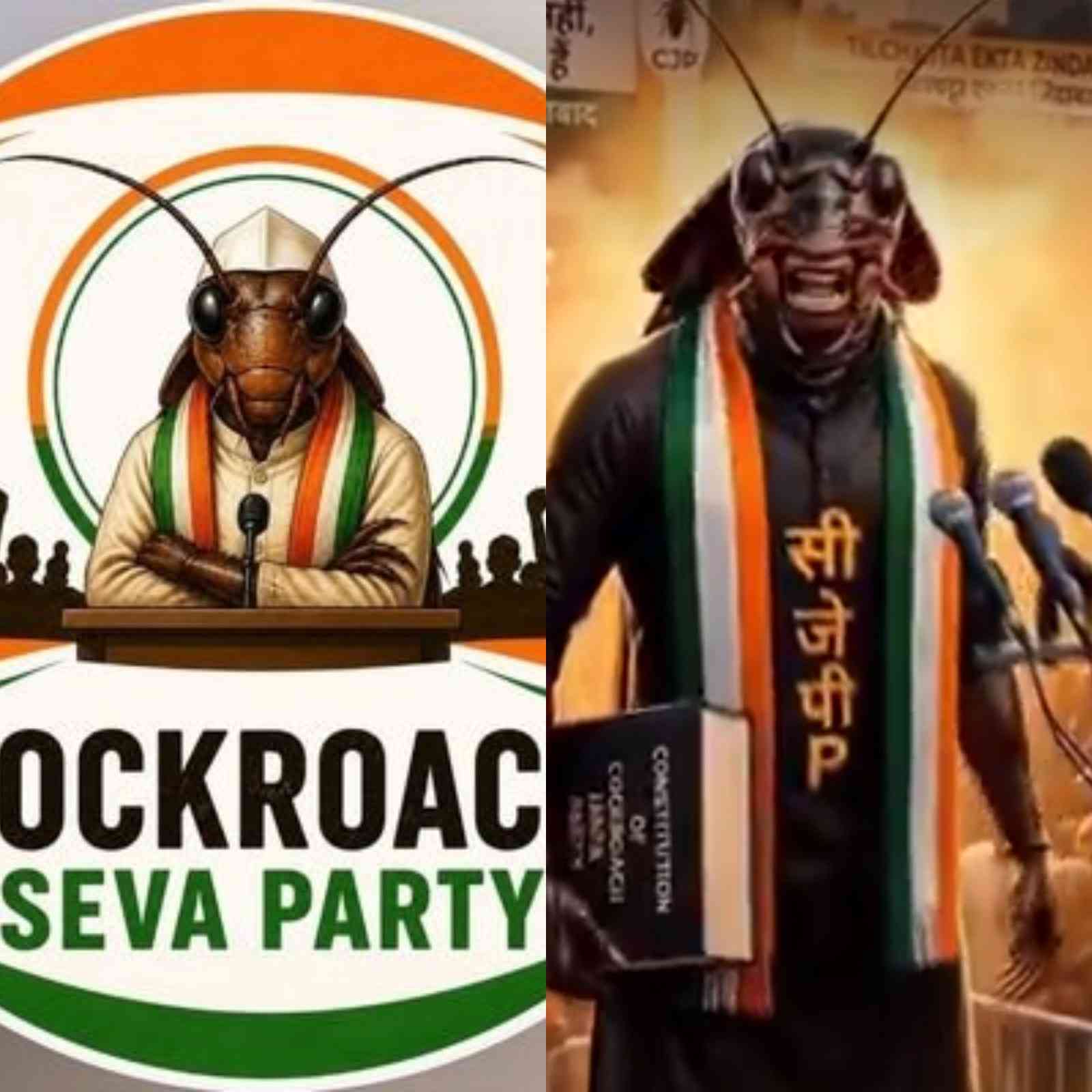 कॉकरोच जनता पार्टी पर डिजिटल स्ट्राइक: एक्स अकाउंट के बाद वेबसाइट भी बंद, संस्थापक बोले- ‘सरकार की तानाशाही युवाओं की आंखें खोल रही’